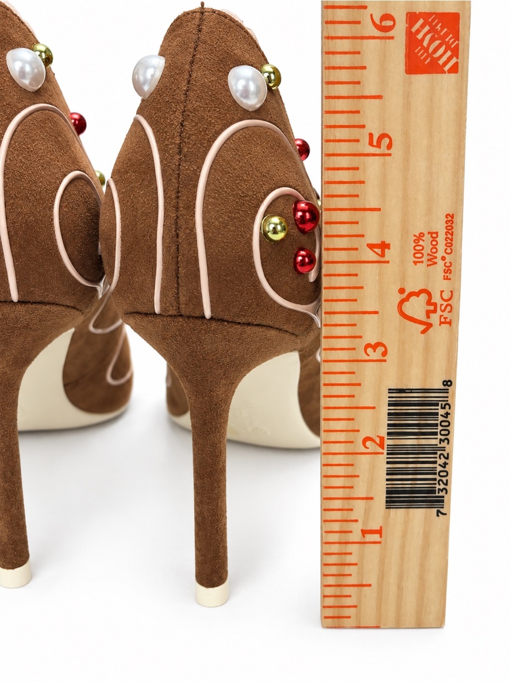 Katy Perry Ginga Gingerbread Pumps Heels Brown Size 8 / 38 *runs small - Picture 6 of 6